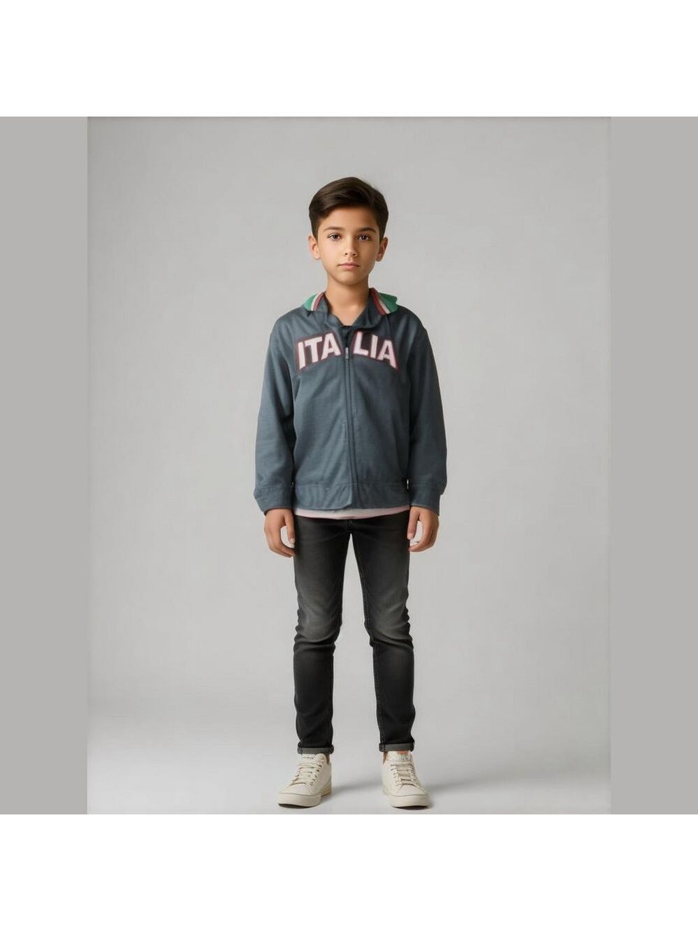 Boys Youth Italia Sports Jacket Size XS